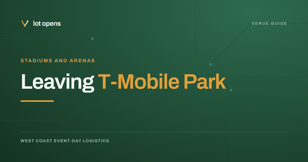 Leaving T-Mobile Park: the one postgame hour belongs to Sound Transit